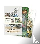 Flame Tree Studio - Alice's Adventures in Wonderland Set of 3 Mini Notebooks