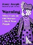 Joseph, Jenny - Warning