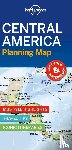 Lonely Planet - Lonely Planet Central America Planning Map