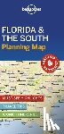 Lonely Planet - Lonely Planet Florida & the South Planning Map