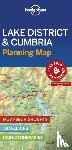 Lonely Planet - Lonely Planet Lake District & Cumbria Planning Map
