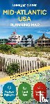 Lonely Planet, Garry, John - Lonely Planet Mid-Atlantic USA Planning Map