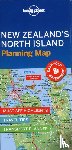 Lonely Planet - Lonely Planet New Zealand's North Island Planning Map
