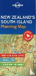 Lonely Planet - Lonely Planet New Zealand's South Island Planning Map