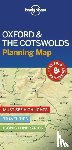 Lonely Planet - Lonely Planet Oxford & the Cotswolds Planning Map