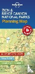 Lonely Planet - Lonely Planet Zion & Bryce Canyon National Parks Planning Map