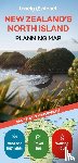 Lonely Planet - Lonely Planet New Zealand's North Island Planning Map