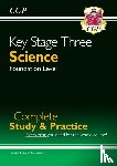 CGP Books - KS3 Science Complete Revision & Practice – Foundation (includes Online Edition, Videos & Quizzes): for Years 7, 8 and 9