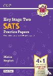 CGP Books - KS2 Maths & English SATS Practice Papers: Pack 1 - for the 2025 tests (with free Online Extras)
