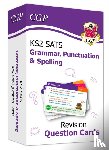 CGP Books - KS2 English Year 6 SATS Revision Question Cards: Grammar, Punctuation & Spelling (for 2026)