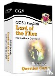CGP Books - GCSE English - Lord of the Flies Revision Question Cards