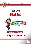 CGP Books - KS1 Maths Year 1 Daily Practice Book: Summer Term