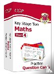 CGP Books - KS2 Maths Year 4 Practice Question Cards
