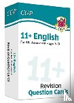 CGP Books - 11+ GL Revision Question Cards: English - Ages 9-10