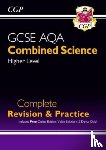 CGP Books - GCSE Combined Science AQA Higher Complete Revision & Practice w/ Online Ed, Videos & Quizzes: for the 2025 and 2026 exams