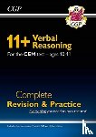 CGP Books - 11+ CEM Verbal Reasoning Complete Revision and Practice - Ages 10-11 (with Online Edition): for the 2025 exams