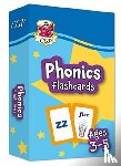 CGP Books - Phonics Flashcards for Ages 3-5