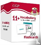 CGP Books - 11+ Vocabulary Flashcards for Ages 8-9 - Pack 1