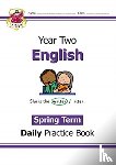 CGP Books - KS1 English Year 2 Daily Practice Book: Spring Term