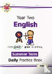 CGP Books - KS1 English Year 2 Daily Practice Book: Summer Term