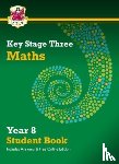 CGP Books - KS3 Maths Year 8 Student Book - with answers & Online Edition