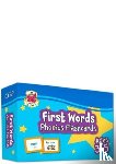 CGP Books - First Words Phonics Flashcards for Ages 3-5