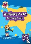 CGP Books - Numbers 0-20 Activity Book for Ages 4-5 (Reception)