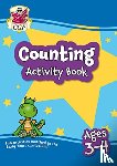 CGP Books - Counting Activity Book for Ages 3-4 (Preschool)