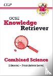 CGP Books - GCSE Combined Science Edexcel Knowledge Retriever - Foundation
