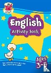 CGP Books - English Activity Book for Ages 3-4 (Preschool)