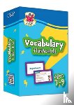 CGP Books - Vocabulary Flashcards for Ages 7-9