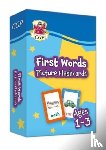 CGP Books - First Words Picture Flashcards for Ages 1-3