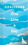 Chronicle Books - Gratitude One Line a Day - A Three-Year Memory Book