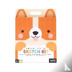 Petit Collage - Carry-Along Corgi Sketch Kit