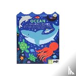 Petit Collage - Ocean Coloring Book + Stickers