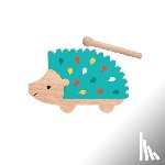 Petit Collage - Happy Hedgehog Percussion Instrument