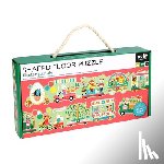 Petit Collage - Easter Parade Shaped Floor Puzzle