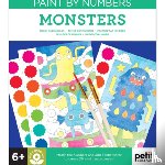 Petit Collage - Paint by Numbers: Monsters