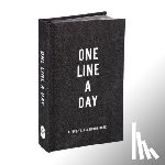 Chronicle Books - Black Canvas One Line a Day