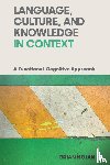 Nolan, Brian - Language, Culture and Knowledge in Context