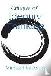 Jackson, Michael - Critique of Identity Thinking