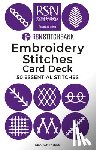 Royal School of Needlework - Rsn Stitch Bank: The Embroidery Stitches Card Deck: 50 Essential Stitches