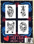Coloring, Loridae - Tattoo Coloring Book for Adults Relaxation
