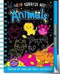 Isaacs, Connie - Neon Scratch Art Animals