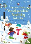 Taplin, Sam - Sgwennu a Sychu - Gweithgareddau Nadolig Cadi a Jac / Cadi and Jac's Wipe-clean Christmas Activities