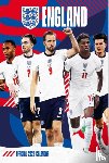  - The Official England Men Football A3 Calendar 2022