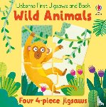 Oldham, Matthew - Usborne First Jigsaws and Book: Wild Animals