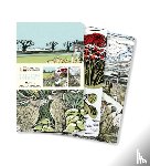 Flame Tree Studio - Angela Harding: Landscapes Set of 3 Mini Notebooks