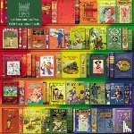 Flame Tree Studio - Adult Jigsaw Puzzle Bodleian Libraries: Rainbow Bookshelves
