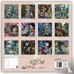 Flame, Tree - Strangeling by Jasmine Becket-Griffith Wall Calendar 2024 (Art Calendar)
